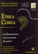 Le financement : une économie de santé ?